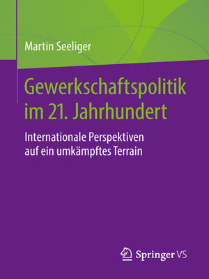cover image of Gewerkschaftspolitik im 21. Jahrhundert